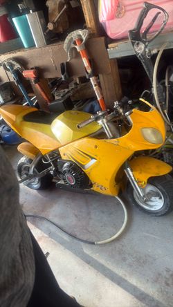Pocket bike/minibike with predator 212 motor