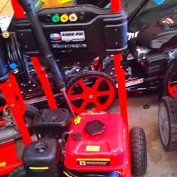 I POWER GAS PRESSURE WASHER  3400 PSI 