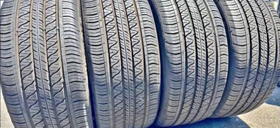 ❇️🛞 255/45/19 Continental set de Tires con 80% de vid alas 4