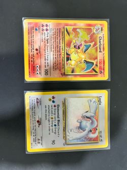Charizard and Lugia