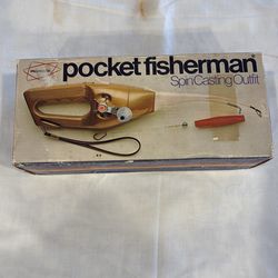 Vtg. POPEIL Original Pocket Fisherman 1972