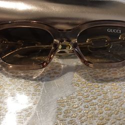 Luxury Skinny Translucent Brown Sunglasses