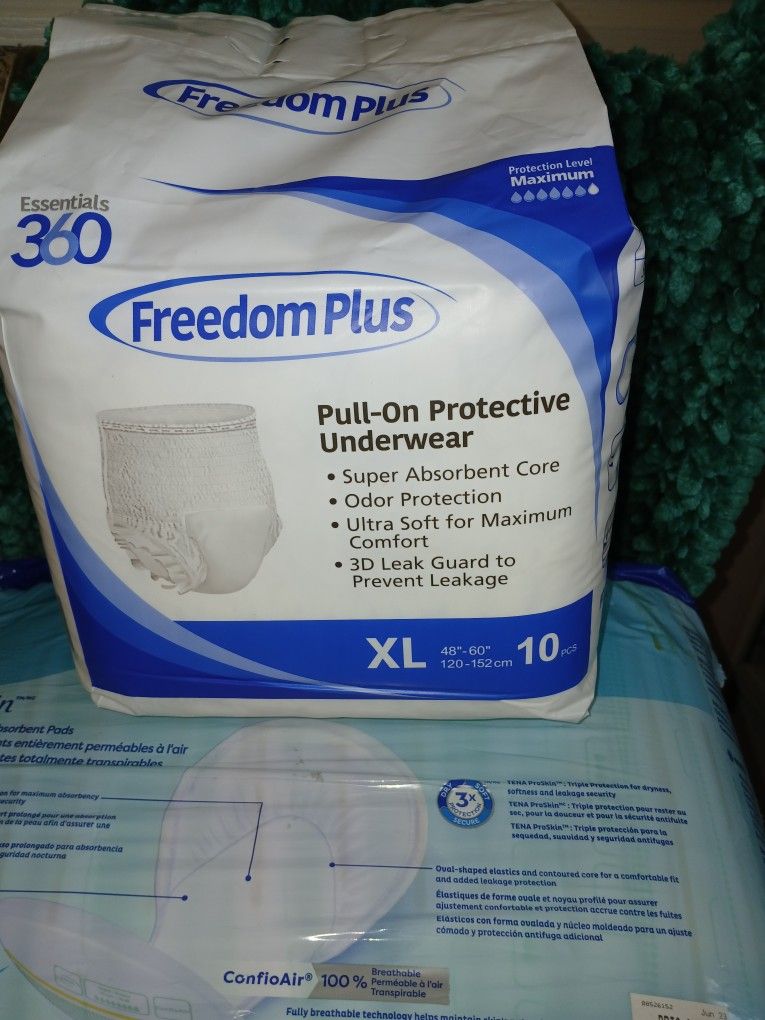 Freedom PLUS Adult XL Pull Up Protective Underwear