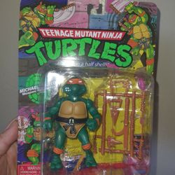 TMNT Classic Basic Michaelangelo Figure Walmart Nickelodeon Exclusive Playmates