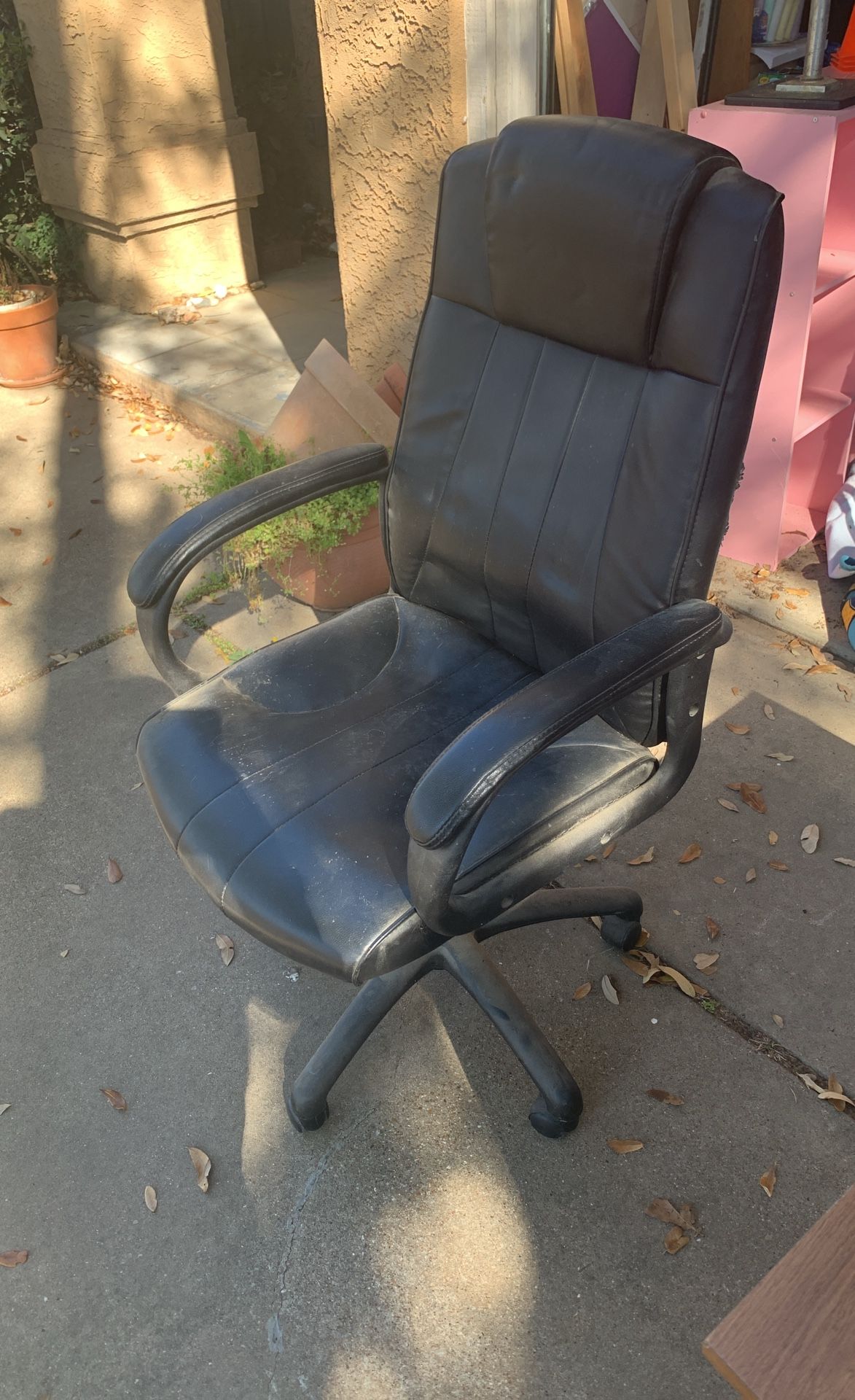 Leather Desk Chair
