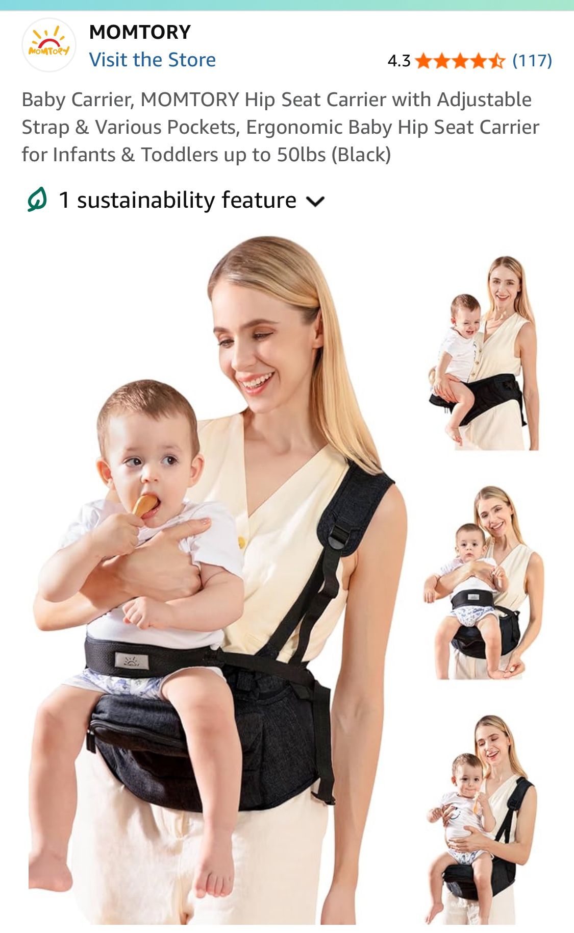 MOMTORY EASY BABY CARRIER