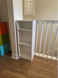 White Bookshelf Bookcase