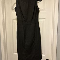 Cute & Comfortable Professional Grey Dress