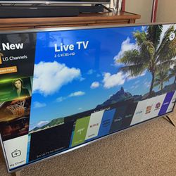 LG 55” 4K Smart TV 55UK6500AUA 