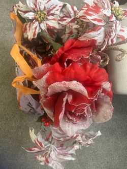 Artificial Christmas Floral Arrangement