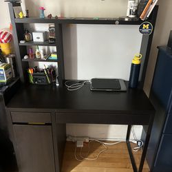 IKEA Micke Desk With Add On