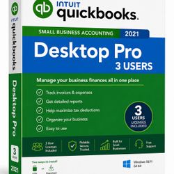 QuickBooks Desktop Pro 2021 3 User