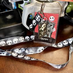 Nightmare Before Christmas Jack Lanyard 