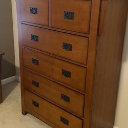 Mahogany Wood Bedroom Set (King)