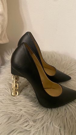Katy Perry Collections Black & Gold Heels