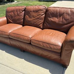 $500 Leather Couch