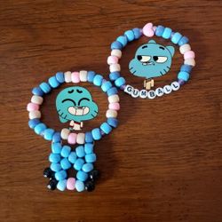 TAWOG: Gumball Watterson Bracelet Set (Handmade)
