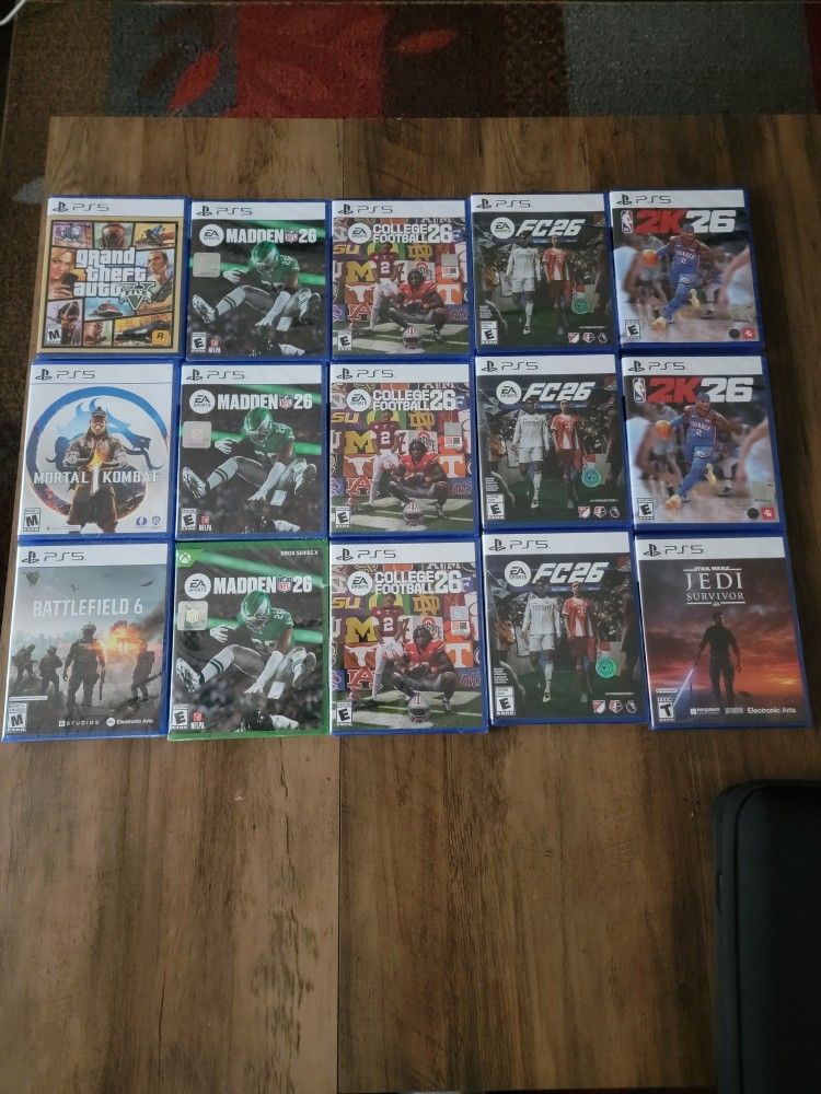 Ps5 Games One Xbox Series X Game