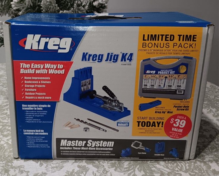Kreg Jig K4 Master System Kit