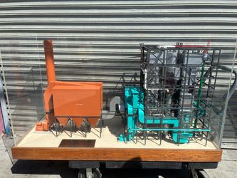 Industrial Facility Scale Model Display