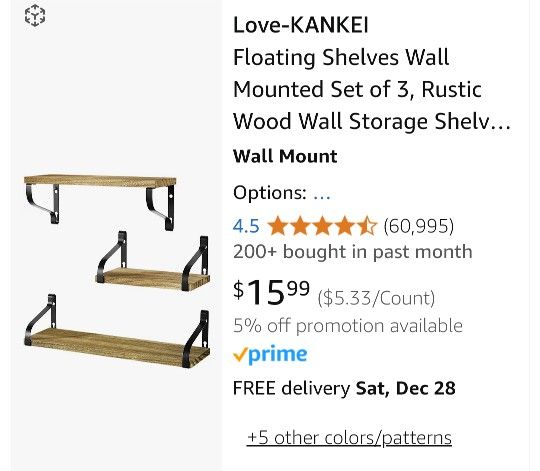 Floating Shelves