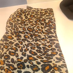 Leopard Print Scarf