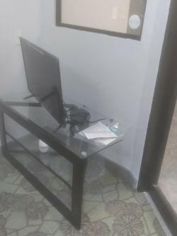 Glass Tv Stand