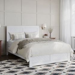 White Twin Bed Frame