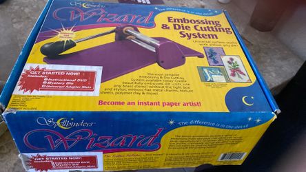Spellbinders wizard embossing & die cutting system