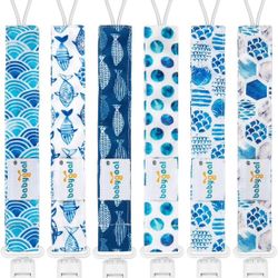 Ocean Blue Pacifier Clips