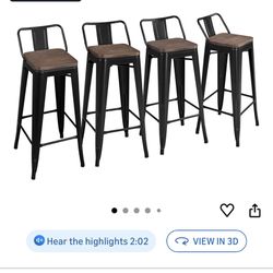  30 Inch Metal Stools Brand New In Box 