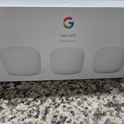 Google NEST ROUTER AND 2 POINTS