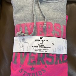 Universal Studios Youth Fleece & Tee Combo