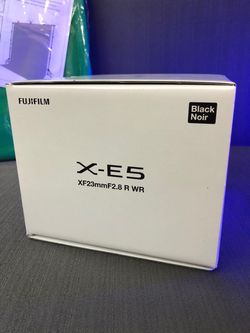 X-E5 FUJIFILM with XF 23mm f/2.8 Lens (FREE GREEN SCREEN FOR CONTENT)