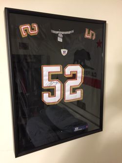 49ERS Autographed Patrick Willis Authentic jersey