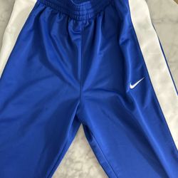 Nike Men Medium Blue Joggers NWT - easy tear off buttons 