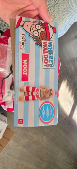 Where's Waldo Woof Pet Costume XL