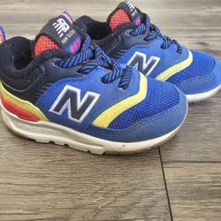 New Balance 997 Baby Sneakers In Blue Colorblock Sz 4