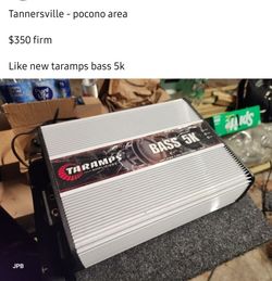 Taramps Bass 5k Amp  5000 Watts Rms