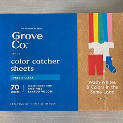 Grove Co. Color Catcher Sheets