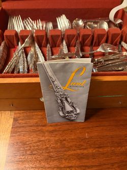 Lund Sterling Silverware set for 12