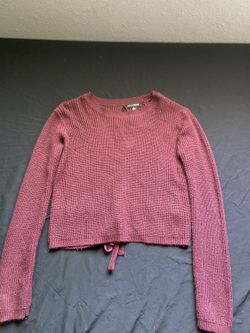 Burgundy Cozy Blouse