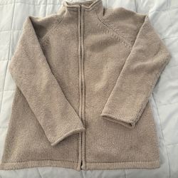 Women's L.L. Bean Cotton Ragg Sweater, Open Cardigan