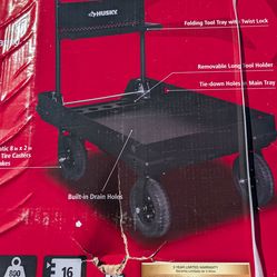 New 38" Metal Folding Cart