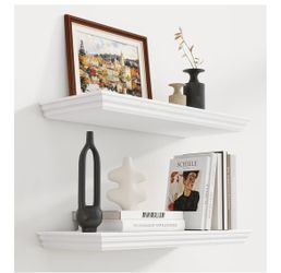 16 Inches Floating Shelves Set Of 2