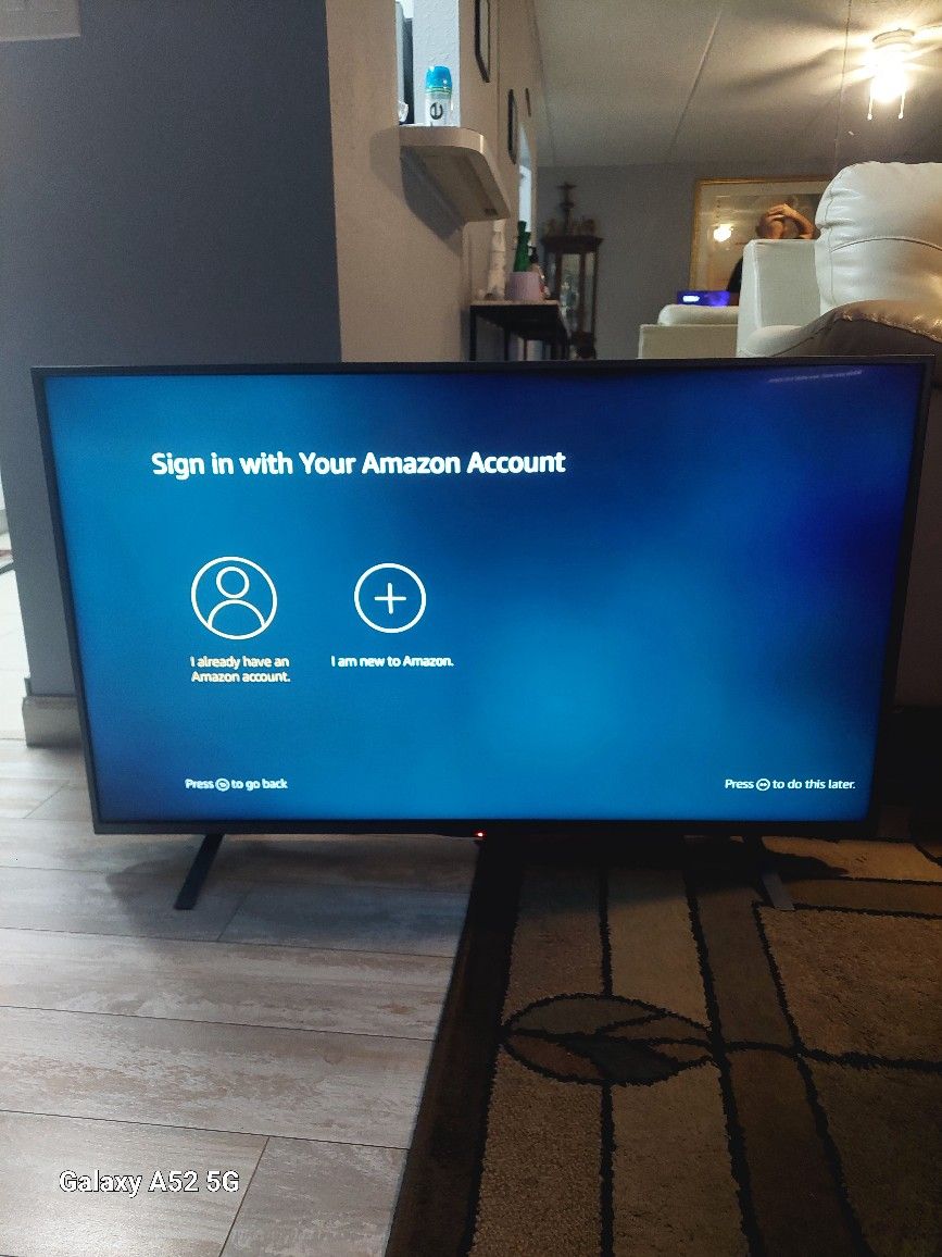 43in amazon fire tv in great working condition!