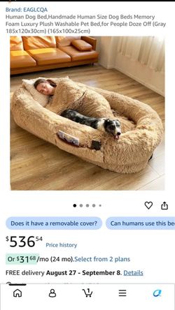 Human Dog Bed