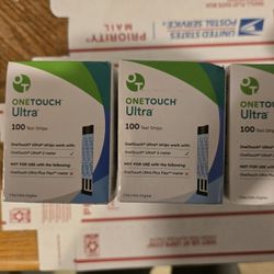 ONETOUCH ULTRA TEST STRIPS 
