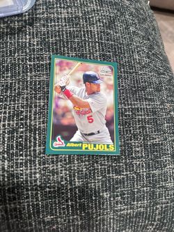 Albert Pujols Rookie Card