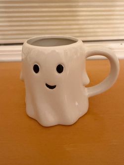 Royal Norfolk White Ghost Halloween Mug - Excellent Condition